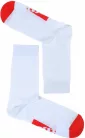 Zokni Fehér-piros - 39-41