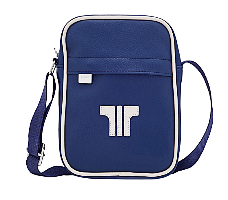 Oldaltáska Kék-bézs