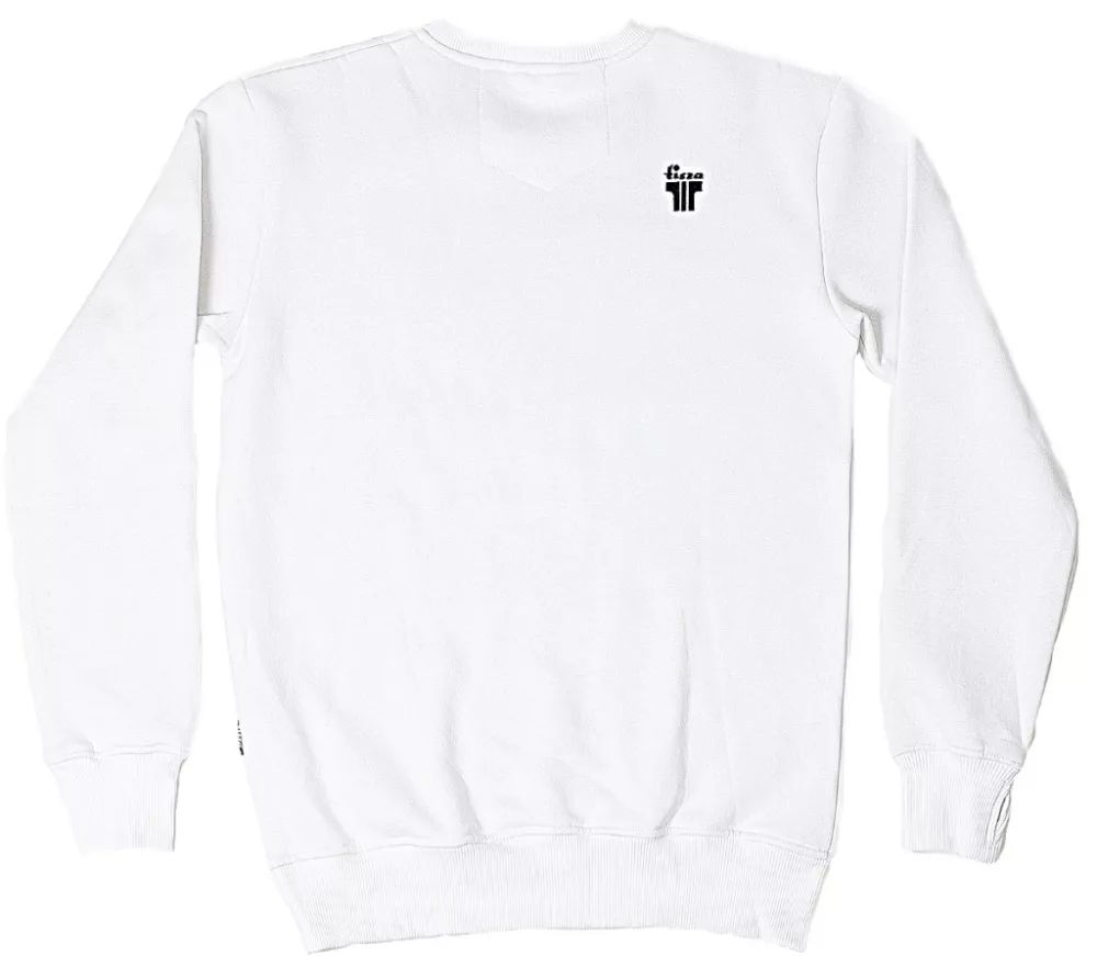 Pulóver Fehér kontúr - XL