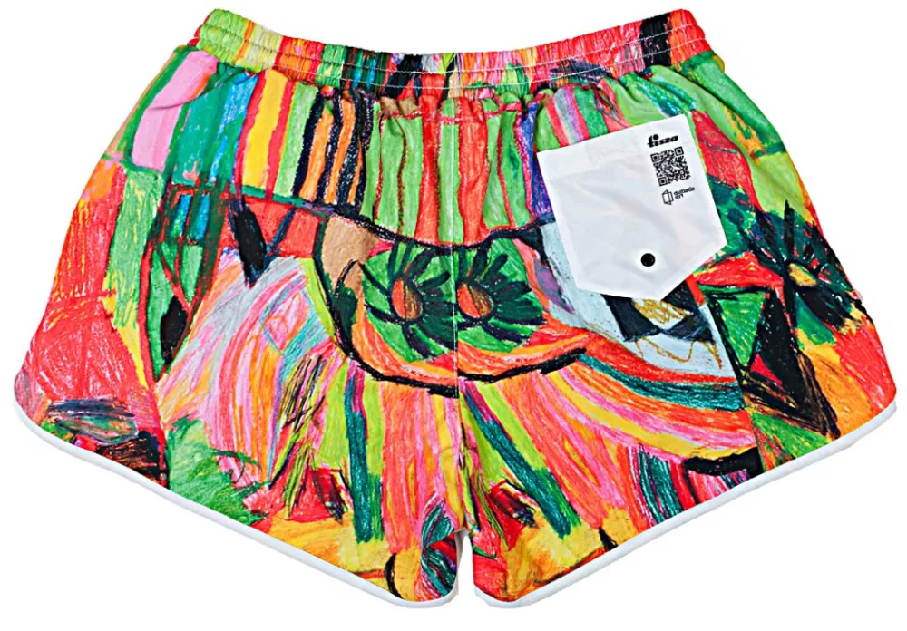 Fürdőshort Autistic Art - Portugál