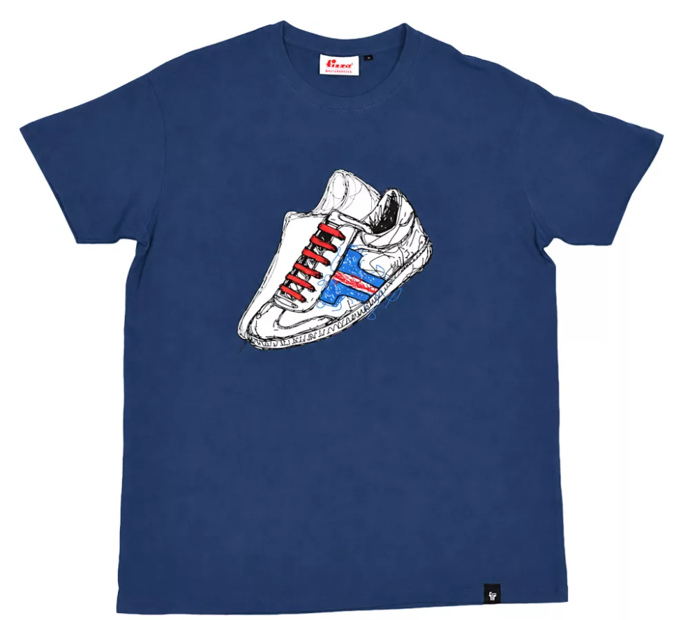 Póló Denim Flekk 