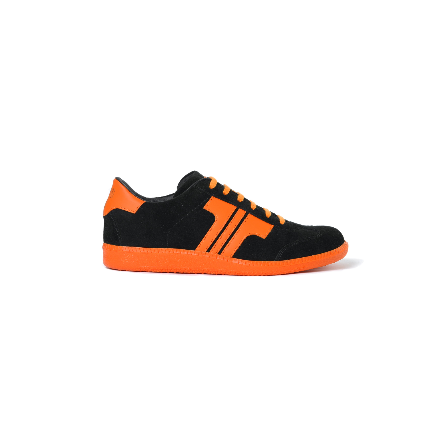 Tisza cipő - Comfort - Fekete-narancs