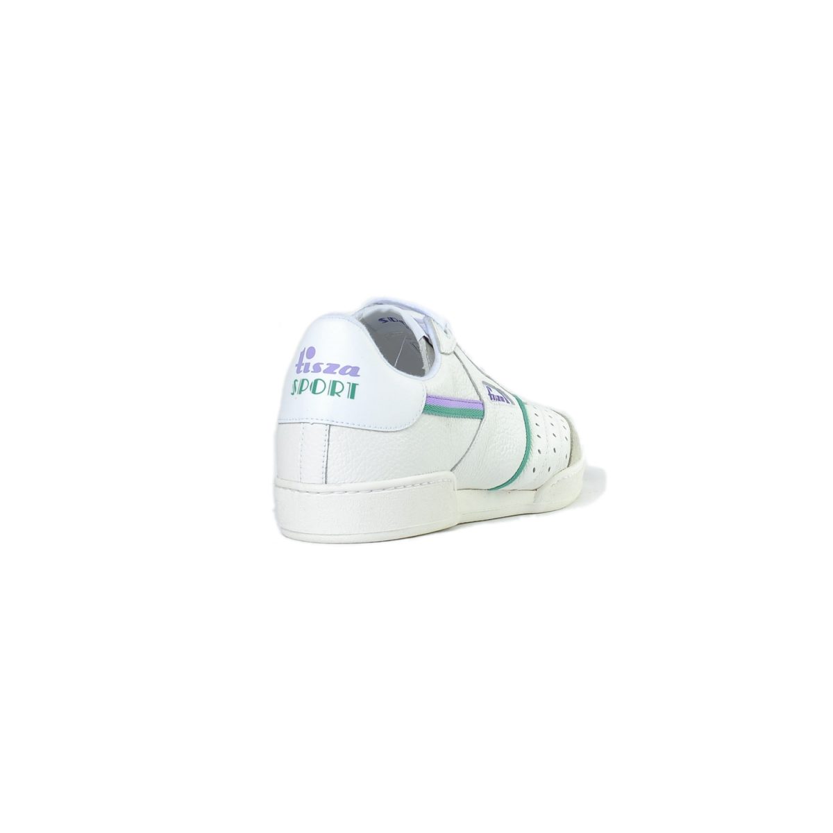Tisza cipő - Sport - Fehér-lila-zöld