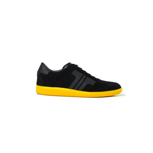 Tisza cipő - Comfort - Fekete-sárga