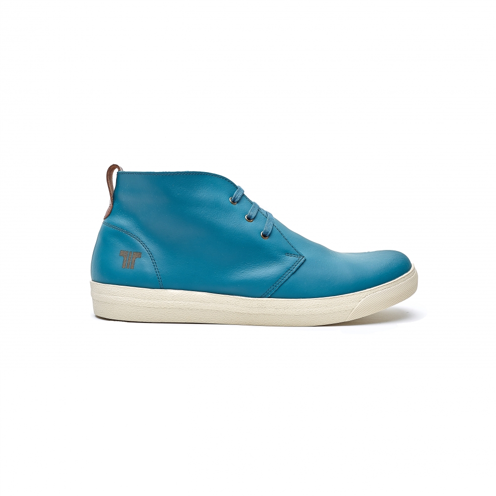 Tisza Shoes - Alfa - bluecoral-rust